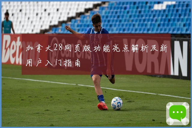 加拿大28网页版功能亮点解析及新用户入门指南